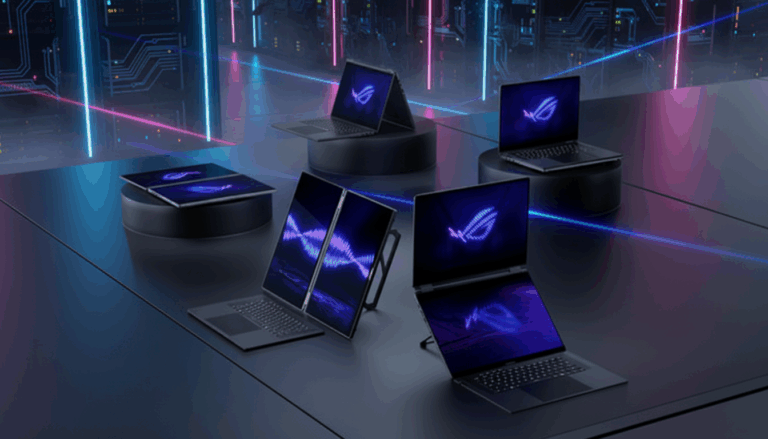 ROG Zephyrus Duo Terbaru Meluncur, Laptop Gaming Dua Layar Asus Makin Futuristik