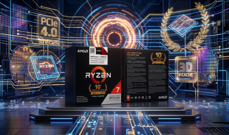 Ryzen 7 5800X3D 10th Anniversary Edition Hadir Kembali di India